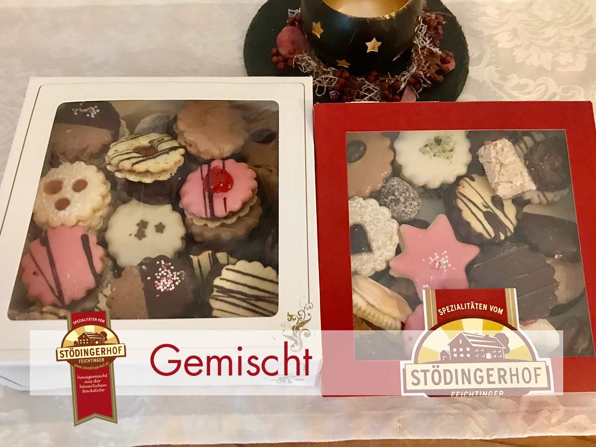 Gemischte Kekse vom Stödingerhof